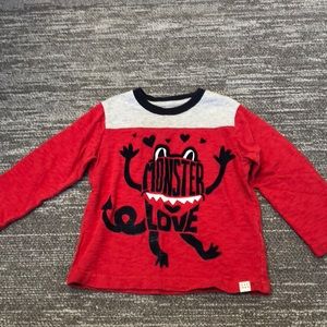 Monster Love GAP shirt size 2T